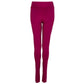 Sportlegging lange vrouwen Sjors katoen cherise - Tall sportjeggings