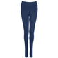 Sportlegging lange vrouwen Sjors katoen blauw - Tall sportjeggings