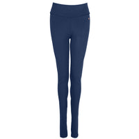 Sportlegging lange vrouwen Sjors katoen blauw - Tall sportjeggings