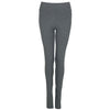 Sportlegging lange vrouwen Sjors katoen grijs - Tall sportjeggings