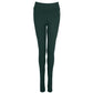 Sportlegging lange vrouwen Sjors katoen groen - Tall sportjeggings