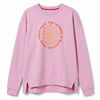 XOX Sweater Roze | Tall lange dames voorzijde