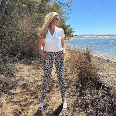 Longlady Shirt Tatjana Offwhite, tall kleding voor lange vrouwen