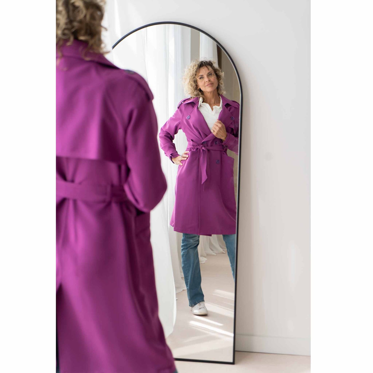 Longlady Trench coat Manja