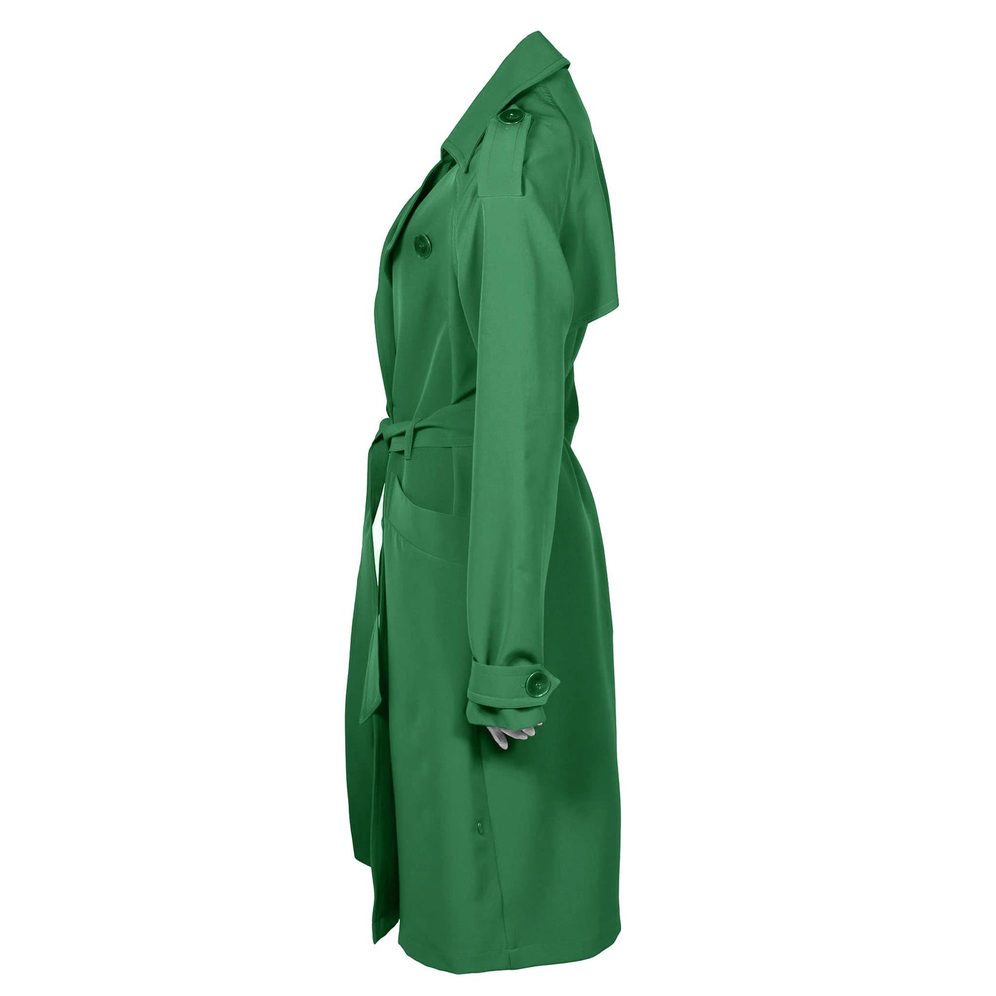 fashion tall woman longlady trench coat manja