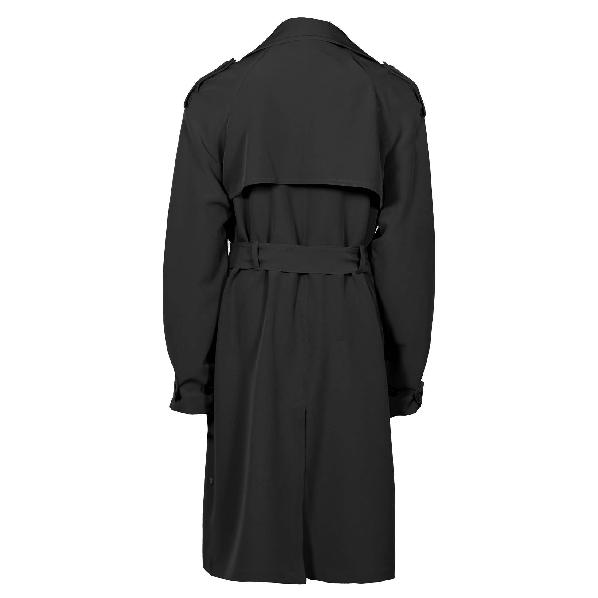 mode lange vrouw longlady trenchcoat manja