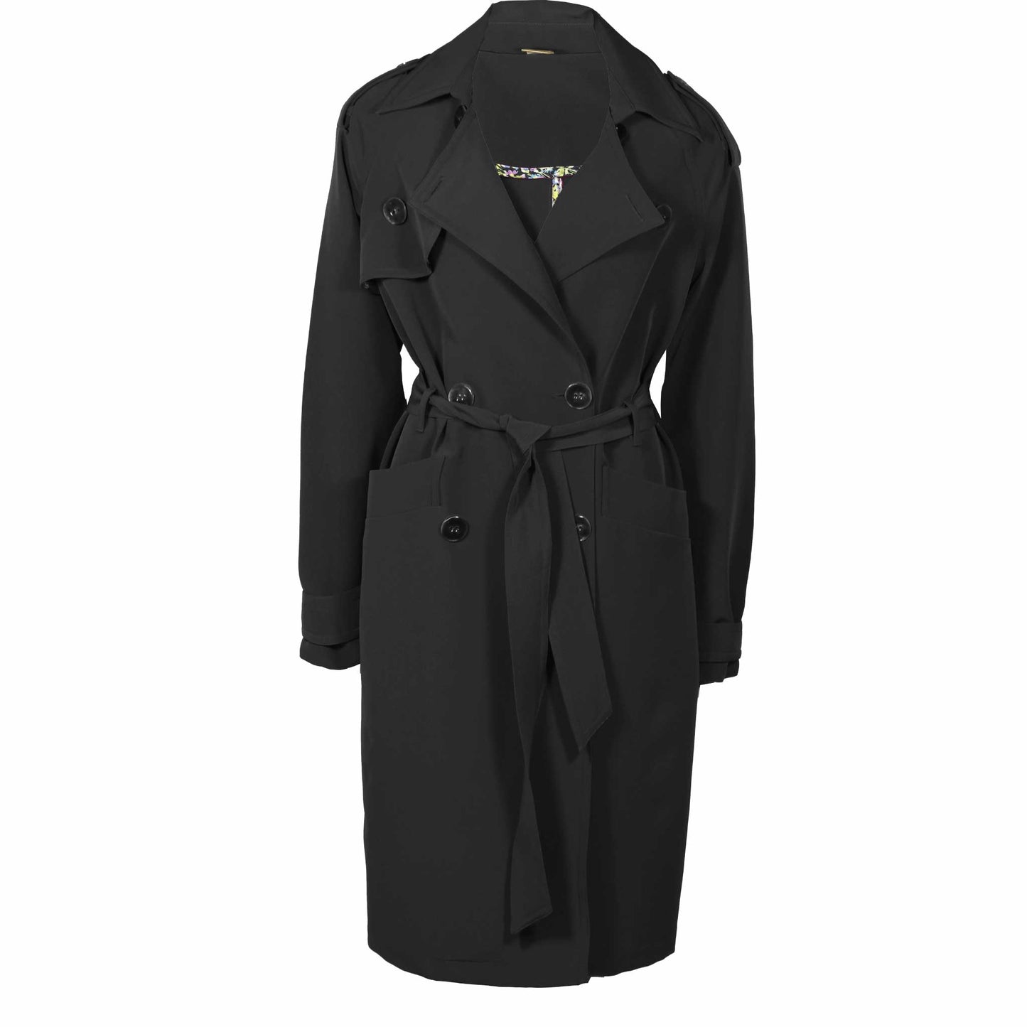 mode lange vrouw longlady trenchcoat manja