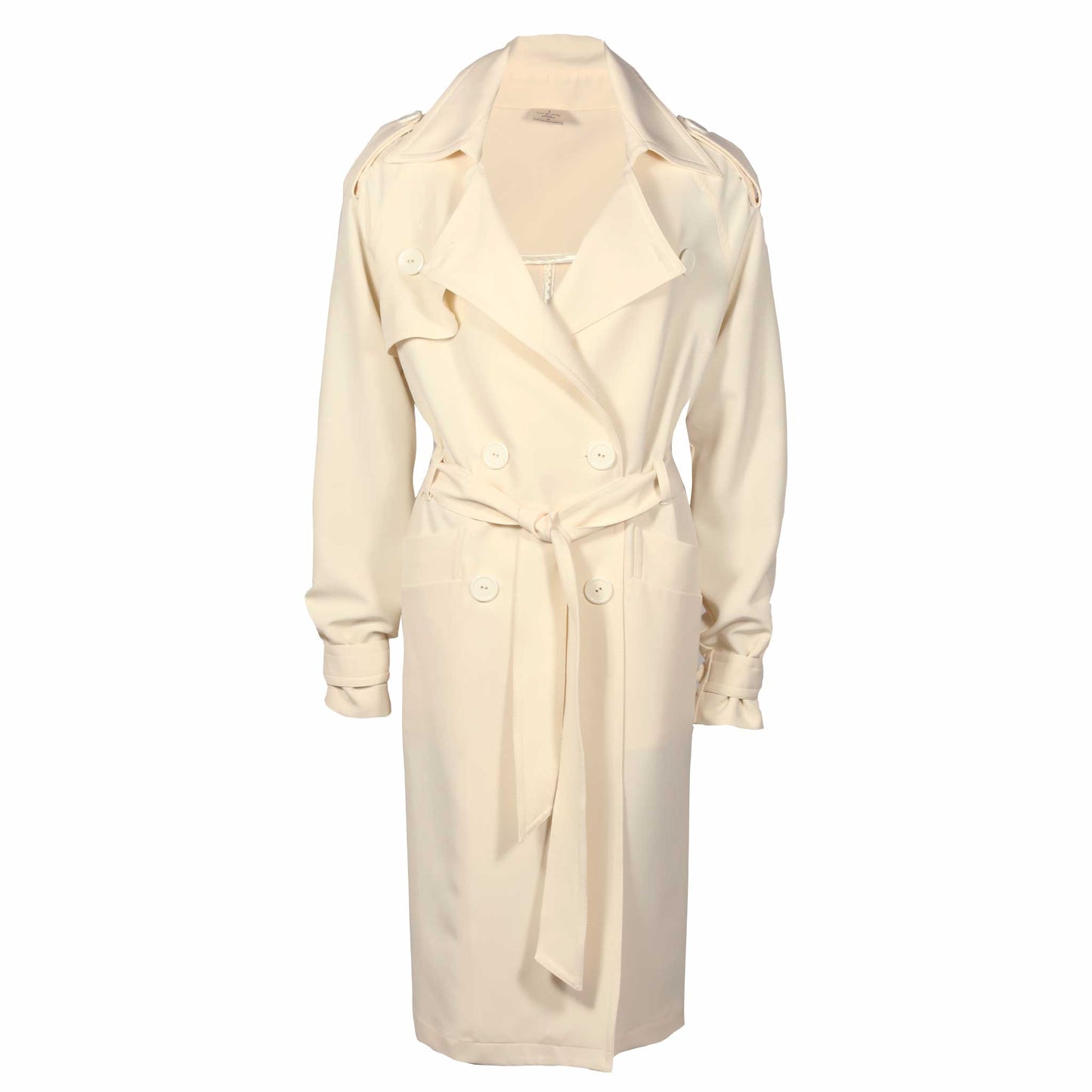 fashion tall woman longlady trench coat manja