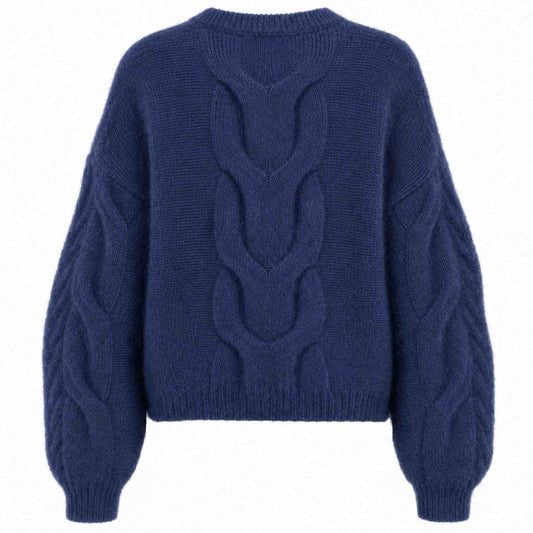 ICNK Trui Nadia Blauw | Tall