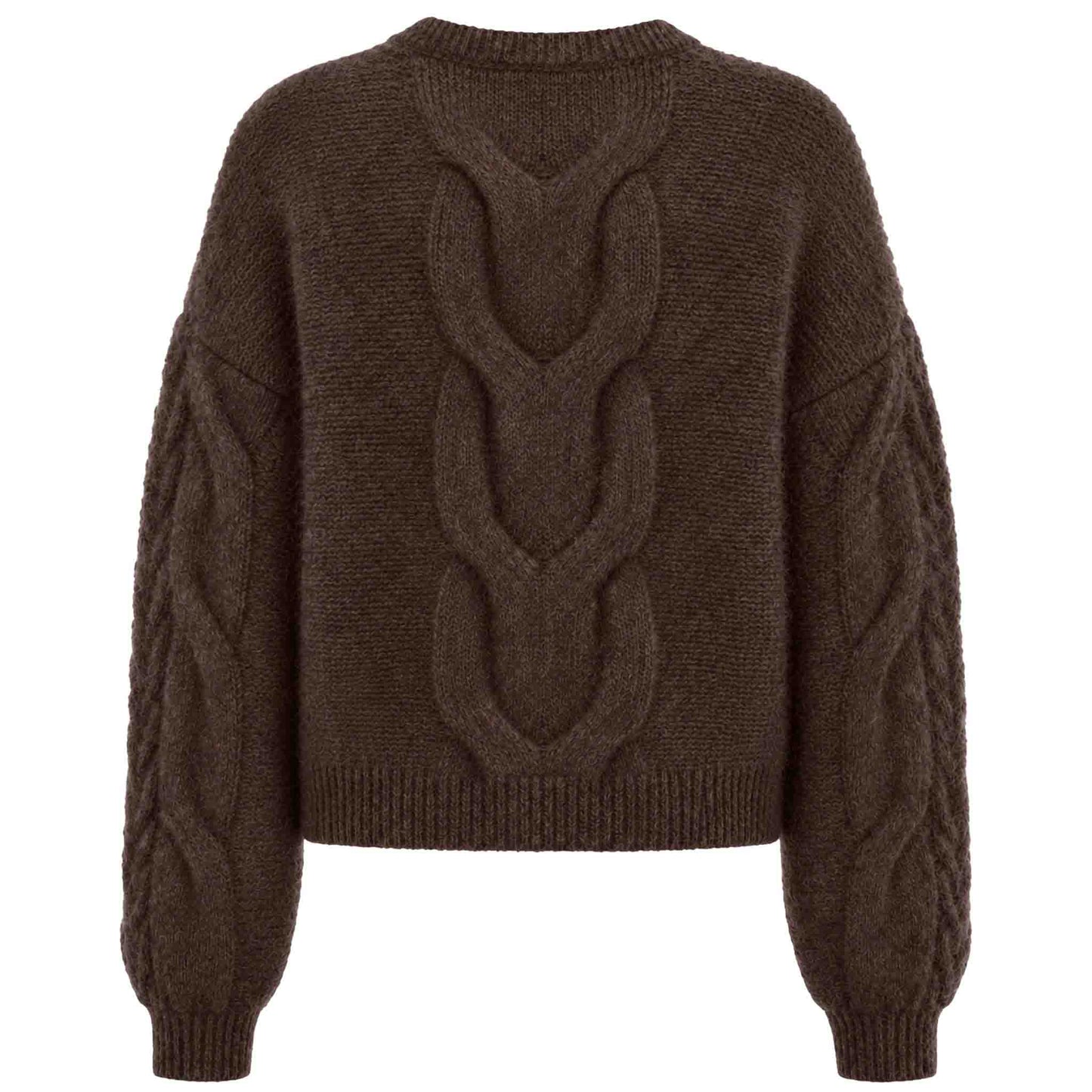 ICNK Trui Nadia Bruin | Tall