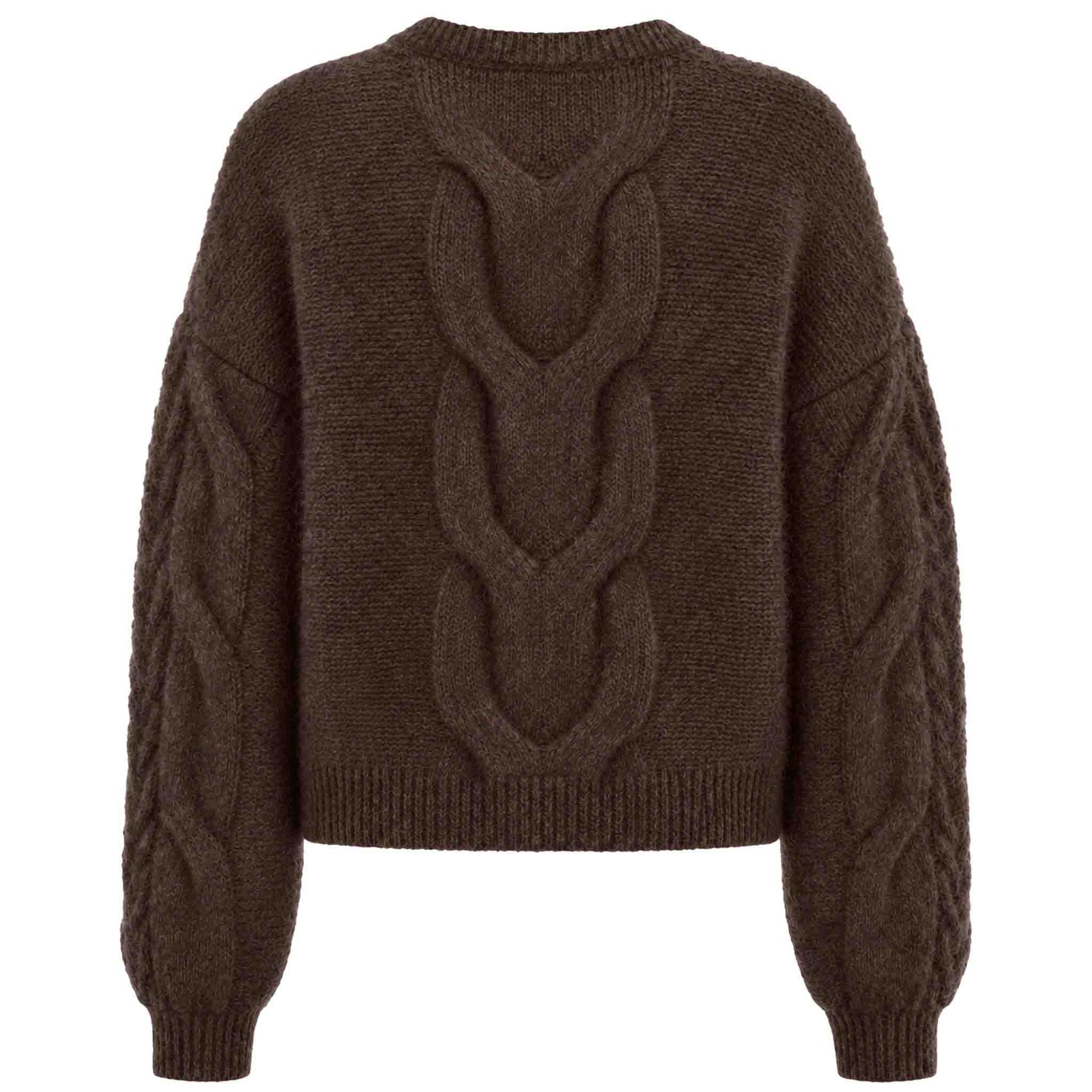 ICNK Trui Nadia Bruin | Tall