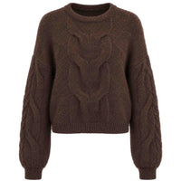 ICNK Trui Nadia Bruin | Tall