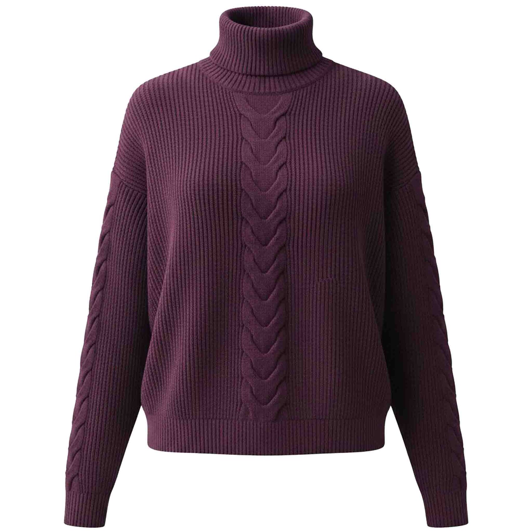 ICNK Trui Simba Aubergine | Tall