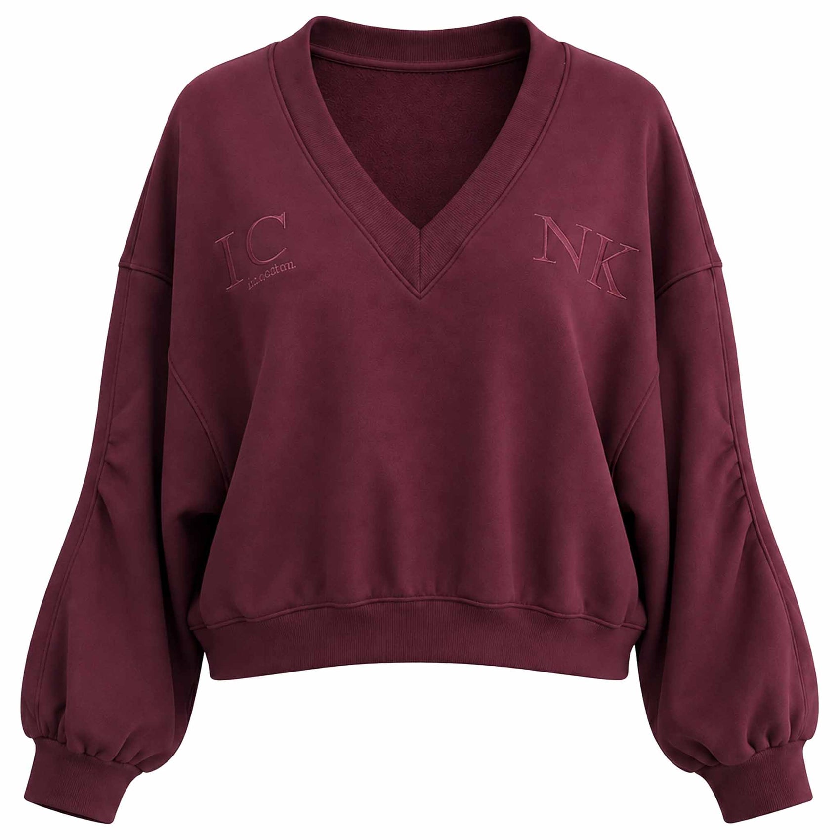 ICNK Trui Truze Bordeaux | Tall
