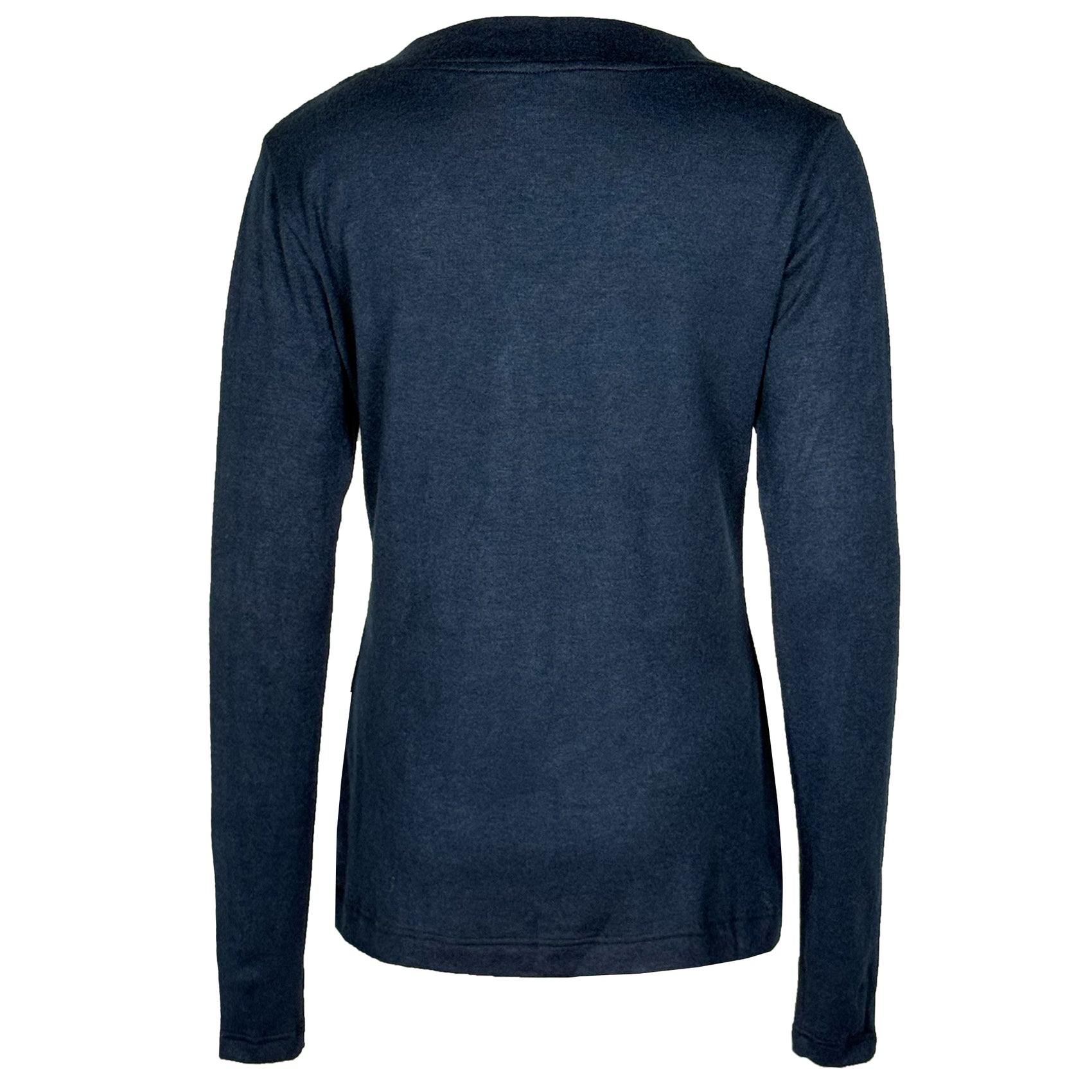 Longlady Truitje Felicia Donkerblauw, tall kleding voor lange dames, achteraanzicht