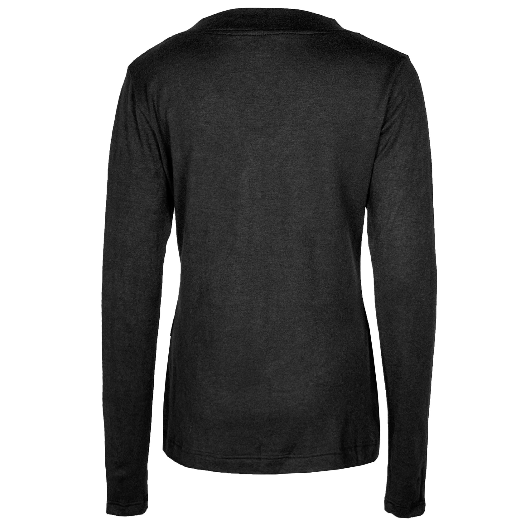 Longlady Truitje Felicia Zwart, tall kleding voor lange dames, achteraanzicht