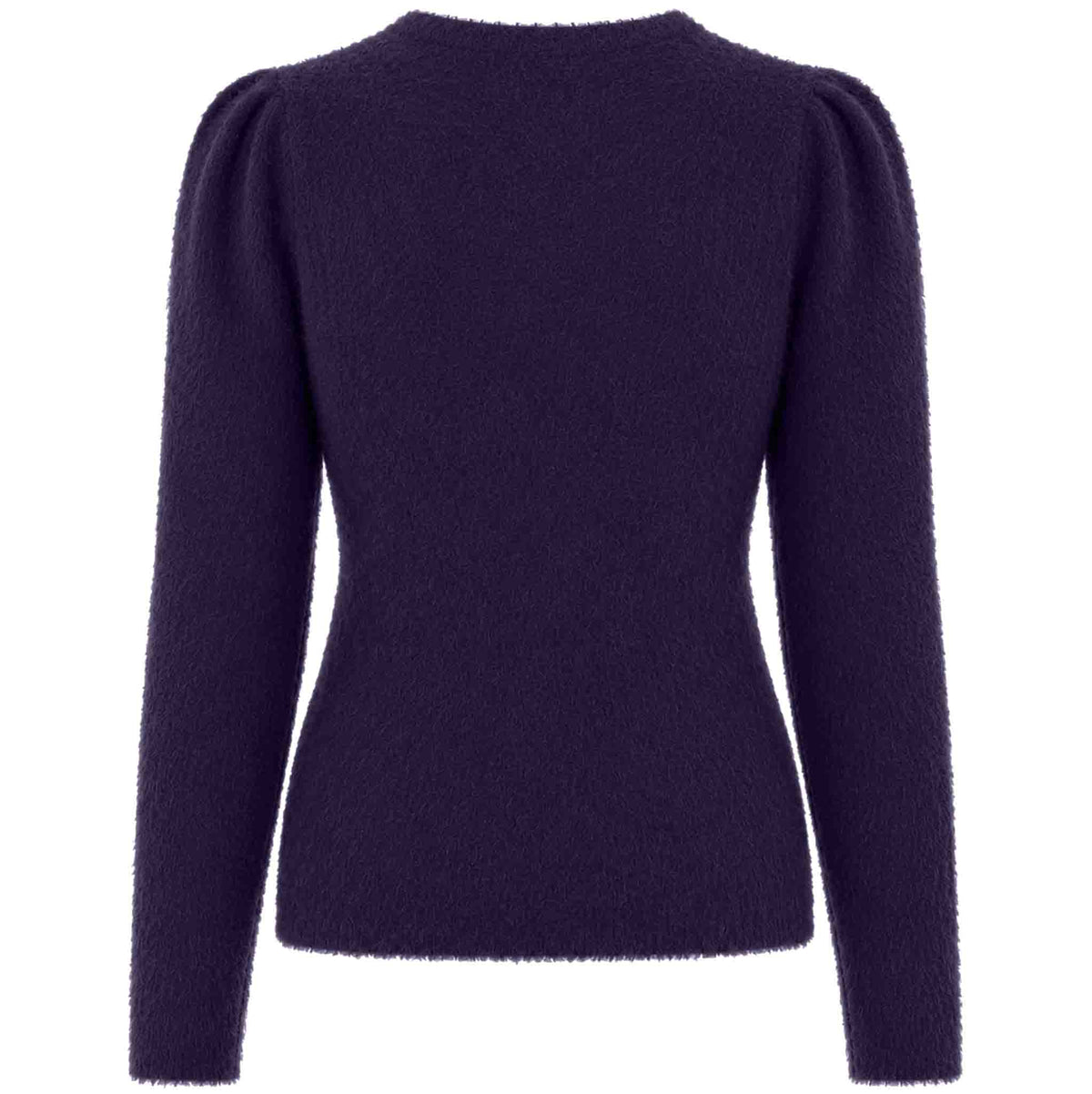 NED Trui Belins Baritone Blue – achterzijde – kleding voor lange vrouwen