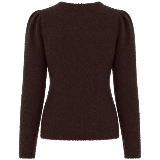 NED Trui Belins Ganache Brown | Tall