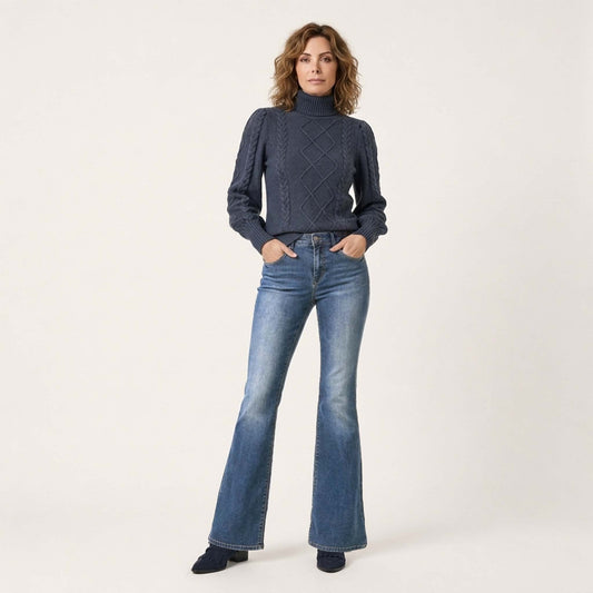NED Trui Lindas Bijou Blue | Tall