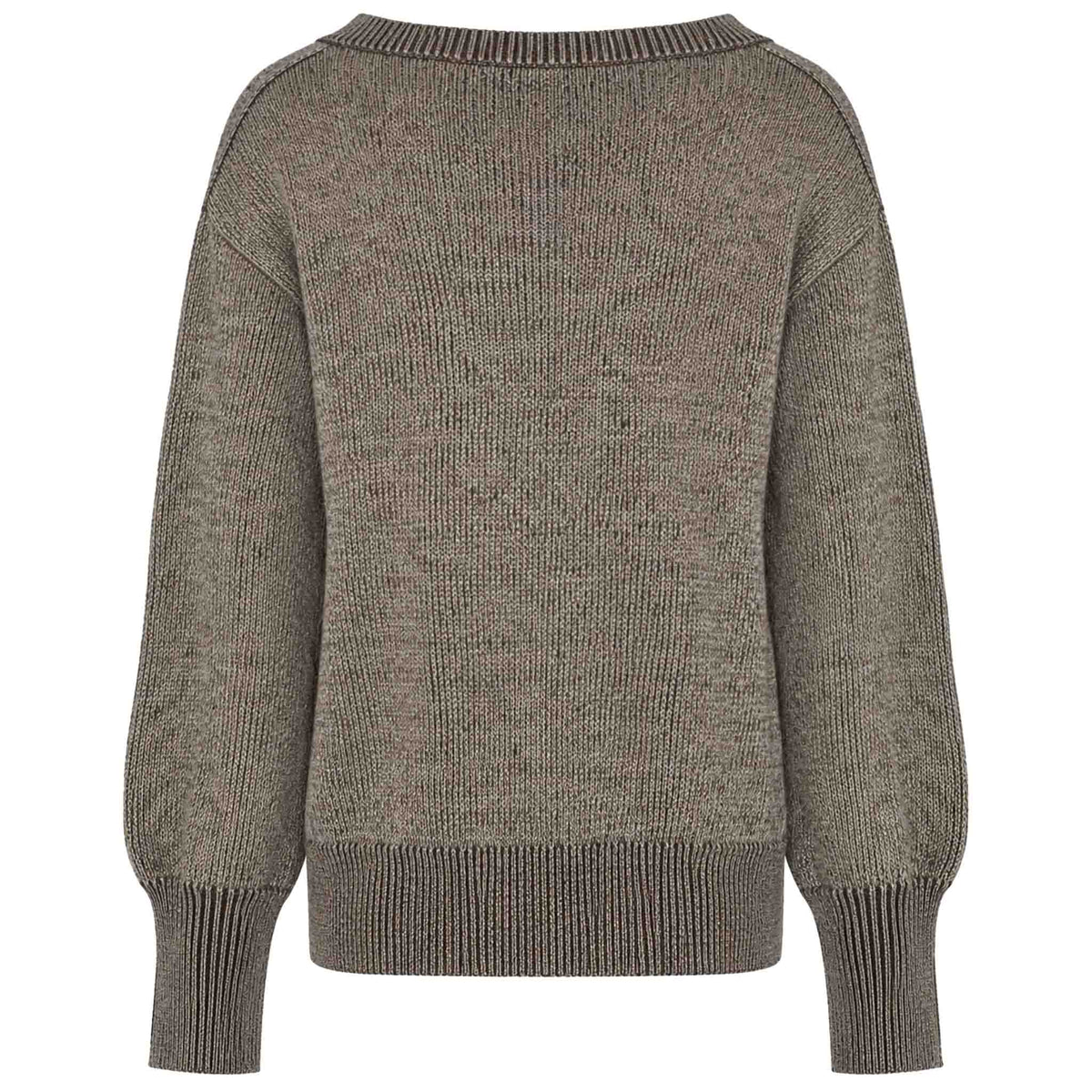 NED Trui Myson Metallic Bruin