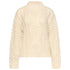 Smashed Lemon Trui Kabel Offwhite – voorkant – LongLady kleding voor lange dames