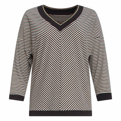 Tall Smashed Lemon Sweater Black Gold - tall women