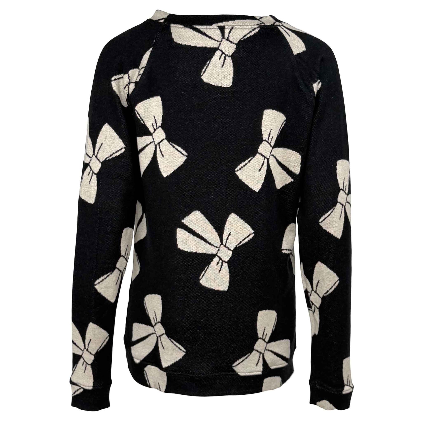Longlady Trui Fresia Tie Bow, tall kleding voor lange dames, achteraanzicht