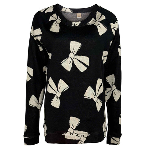 Longlady Trui Fresia Tie Bow, tall kleding voor lange vrouwen