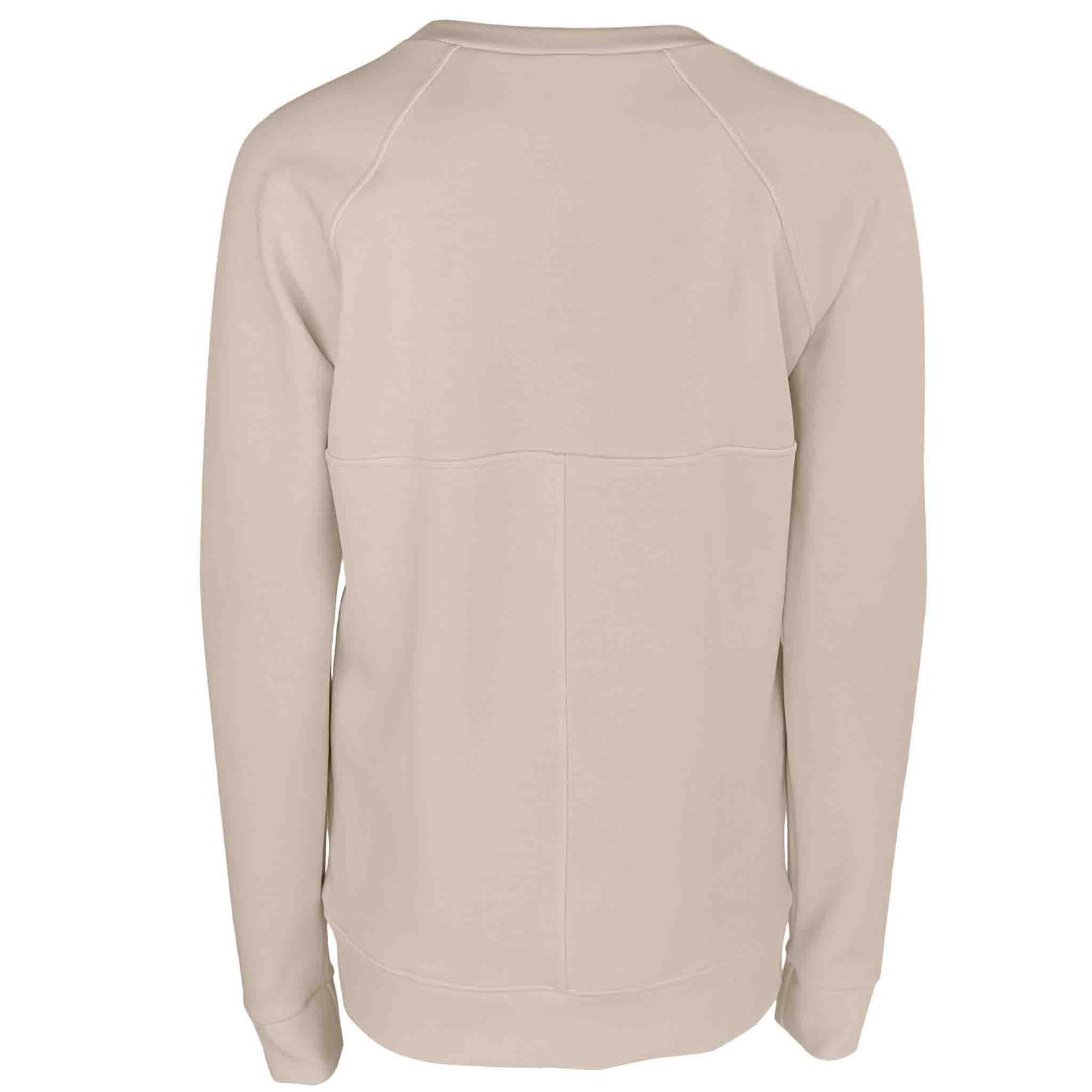 LongLady Sweater Freya Creme, tall kleding voor lange dames, achteraanzicht