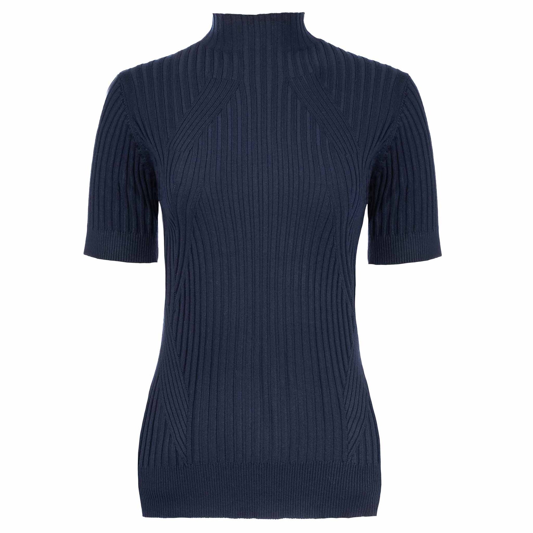 NED Truitje Eye Rib Donkerblauw