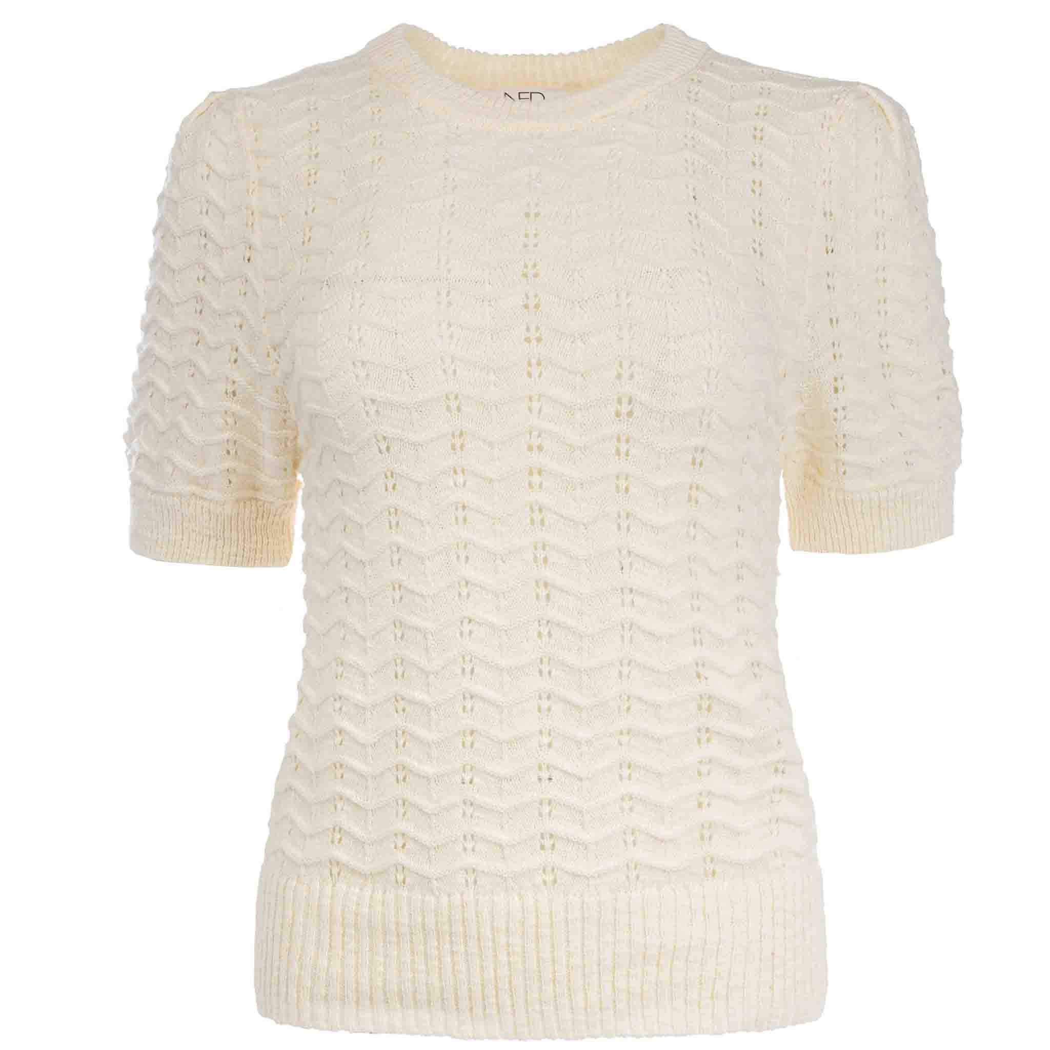NED Truitje Tay Offwhite, tall kleding voor lange vrouwen