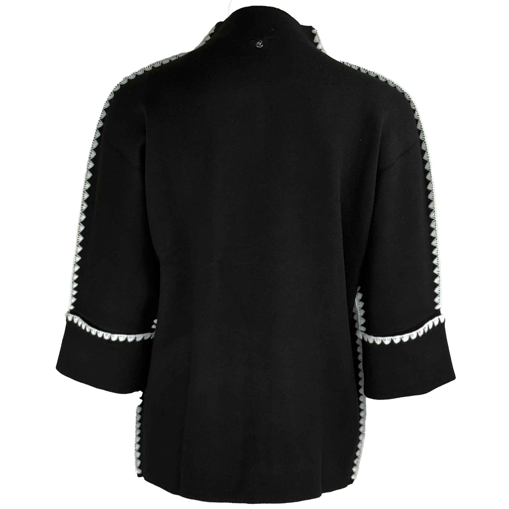 Only-M Trui Contrast, tall kleding voor lange dames, achteraanzicht