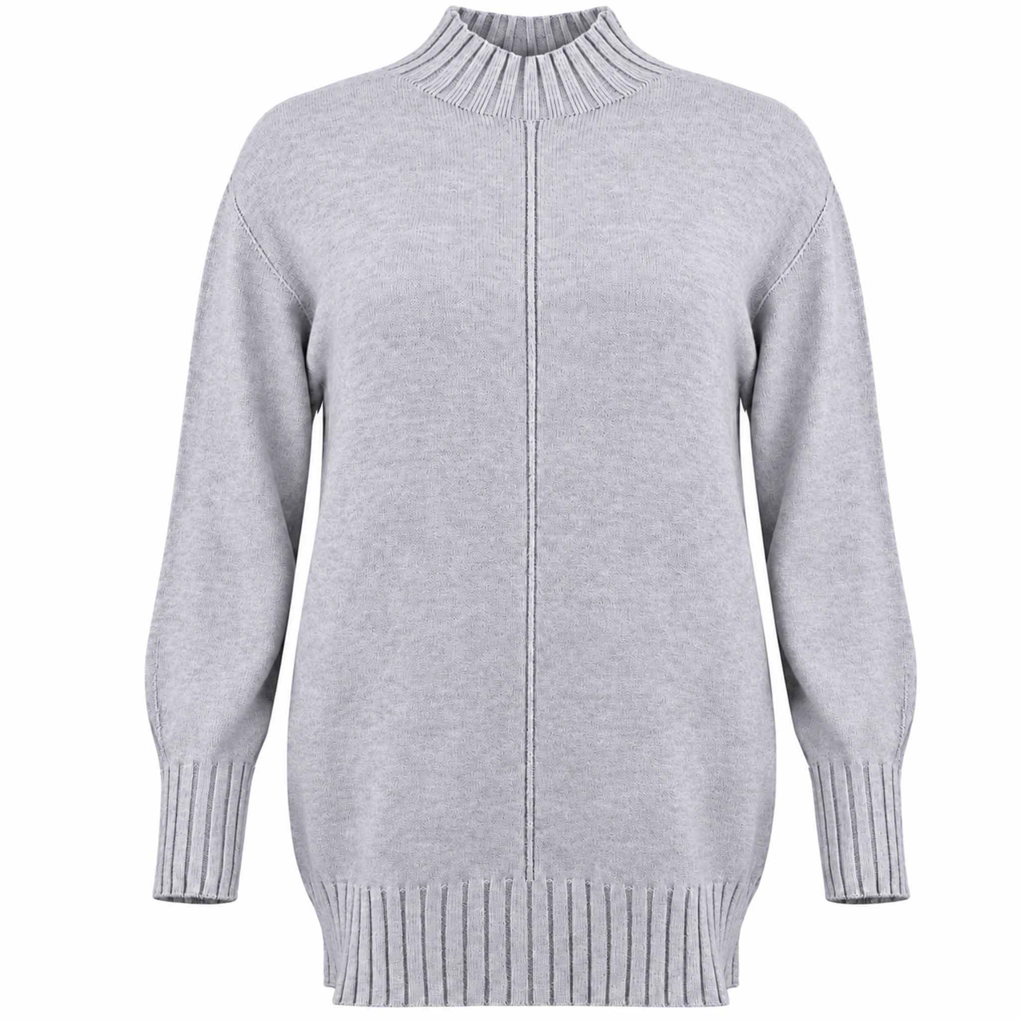 XOX Trui Turtle, tall kleding voor lange vrouwen voorzijde