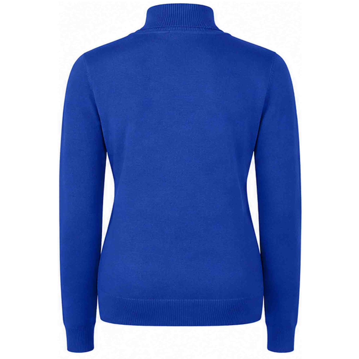 Tall Casamia truitje col kobalt kleding lange vrouwen achterkant
