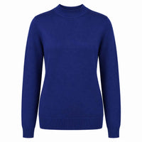 Casamia Truitje Turtleneck Kobalt, tall kleding voor lange vrouwen voorzijde