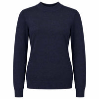 Casamia Truitje Turtleneck Navy, tall kleding voor lange vrouwen voorkant
