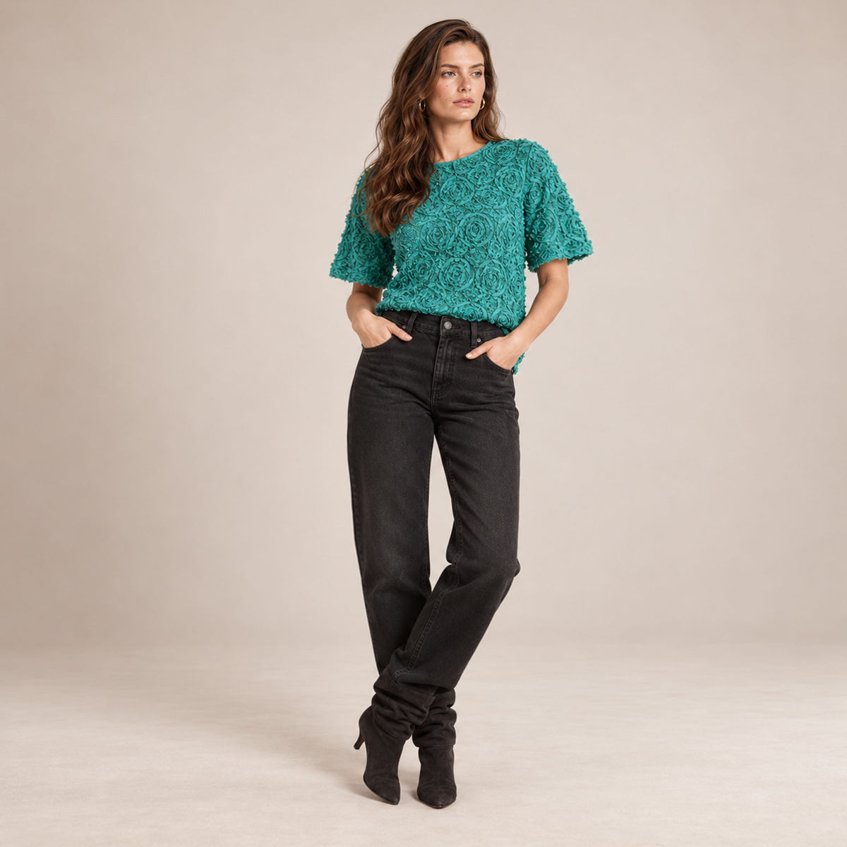 Longlady Truitje Fyn Groen | Tall
