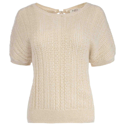 NED Truitje Mura Creme, tall kleding voor lange vrouwen