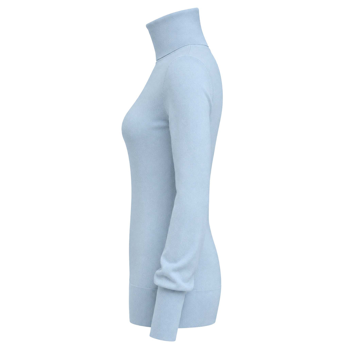 Only-M Balloon Sleeve Light Blue Jumper | Tall