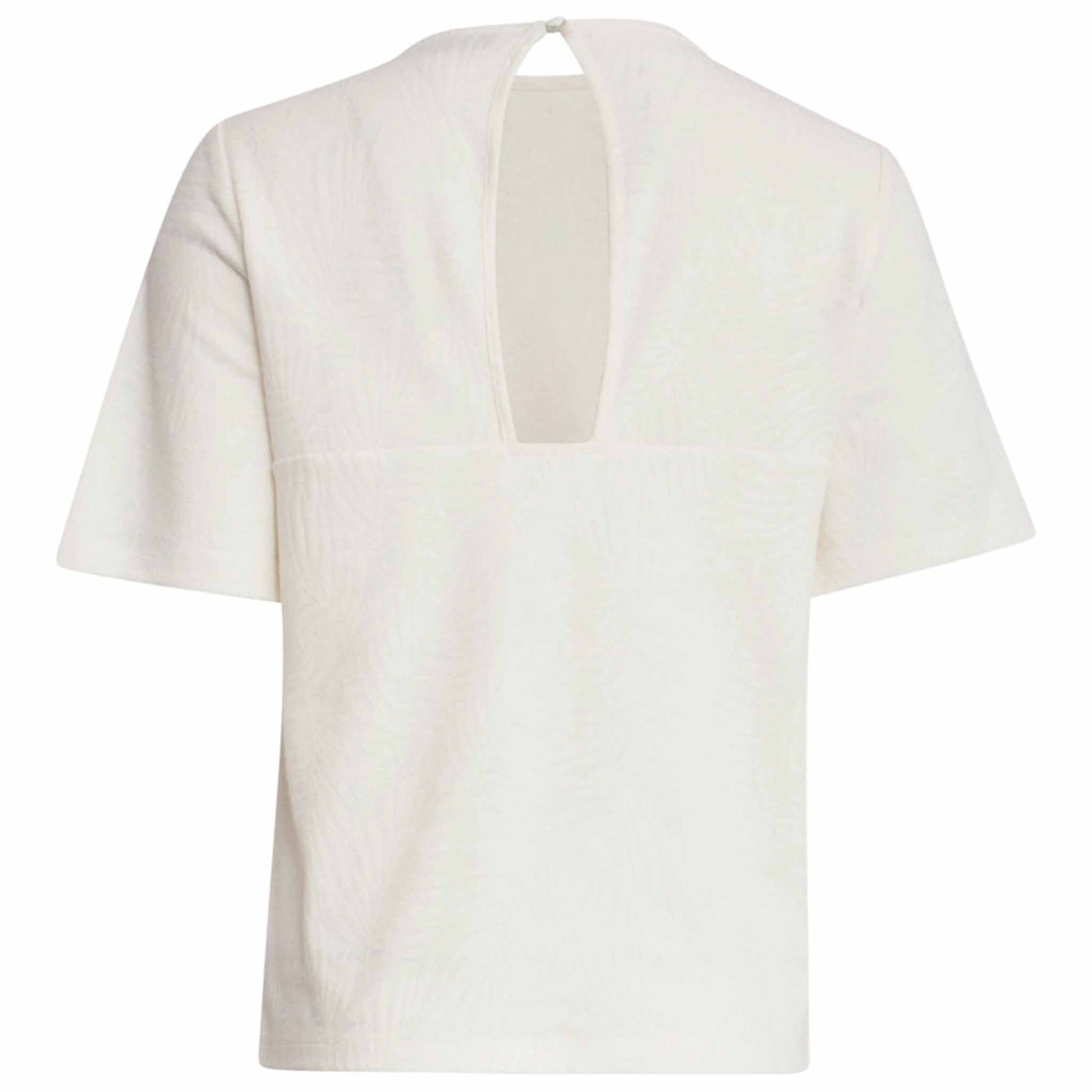 Smashed Lemon Truitje Jaquard Offwhite, tall kleding voor lange dames, achteraanzicht