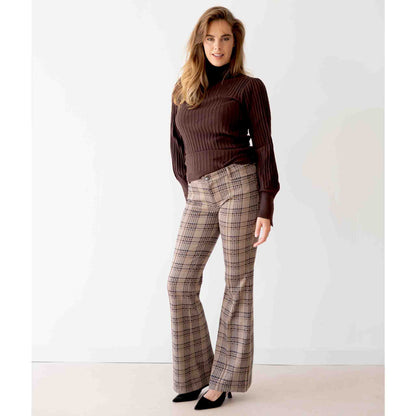 ICNK Trui Anury Donkerbruin | Tall