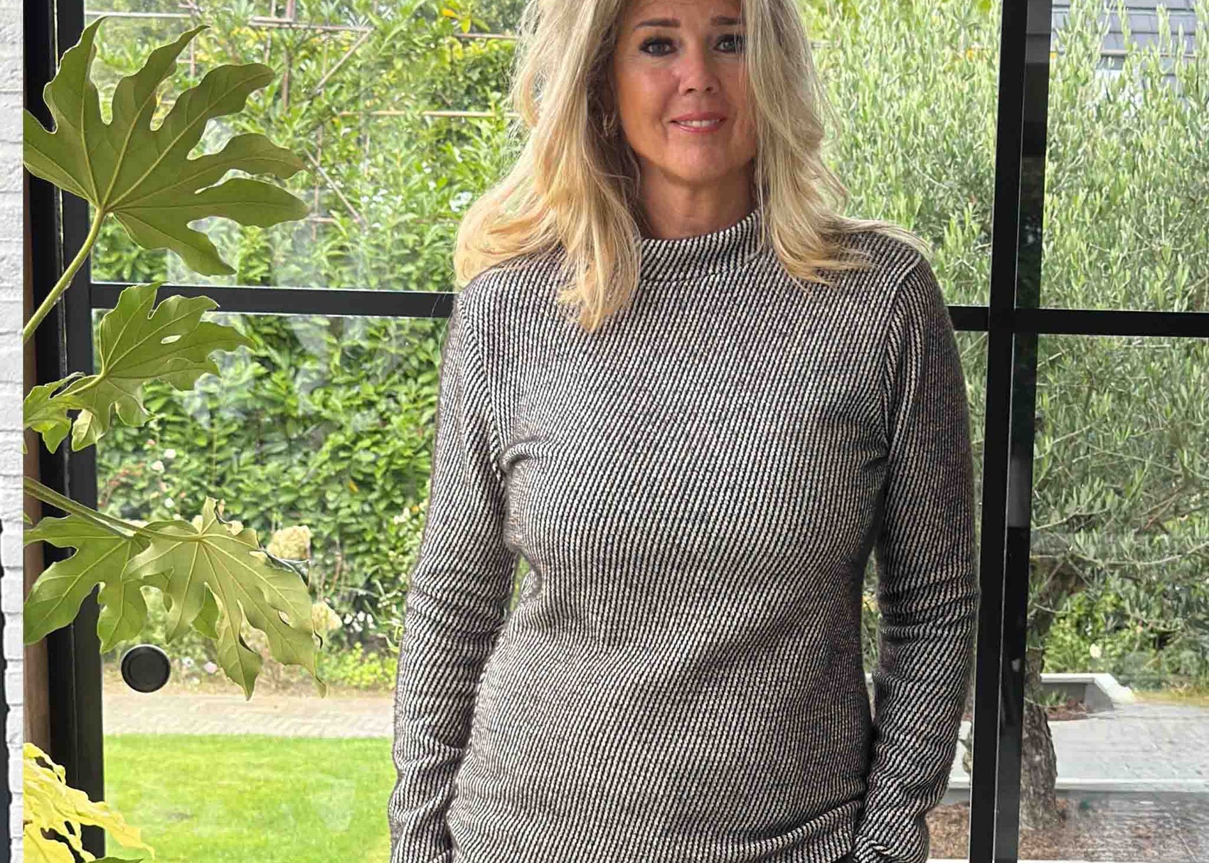 Longlady Truitje Fyna Comfort Jacquard, tall kleding voor lange vrouwen