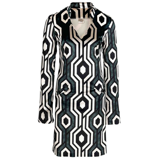 clothing tall women longlady tunic dress inge velvet green