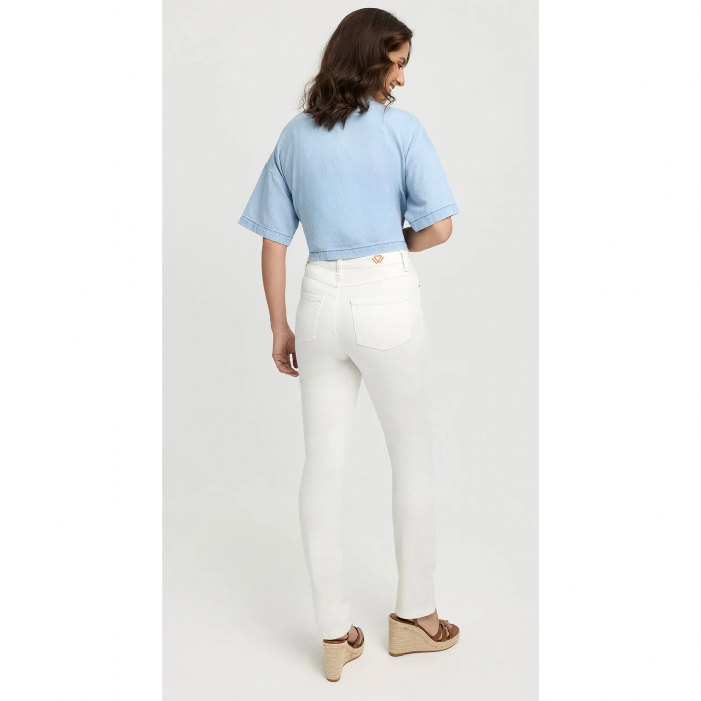 Wonderjeans WT Straight Auth Wit