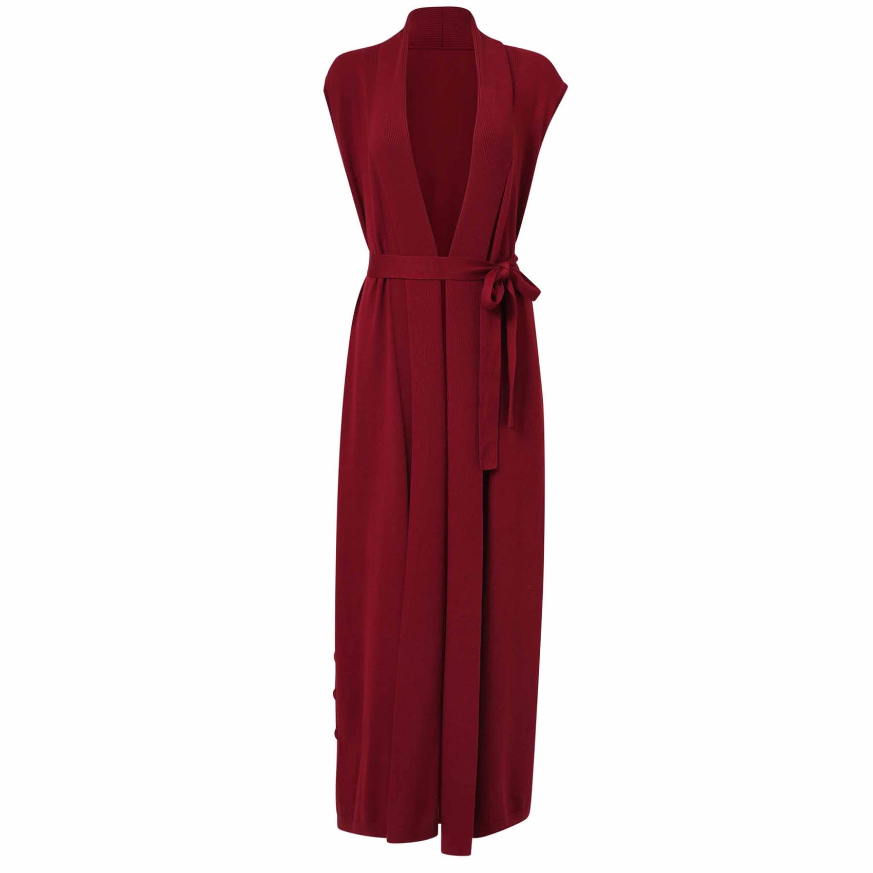 Smashed Lemon Vest Bordeaux | Tall