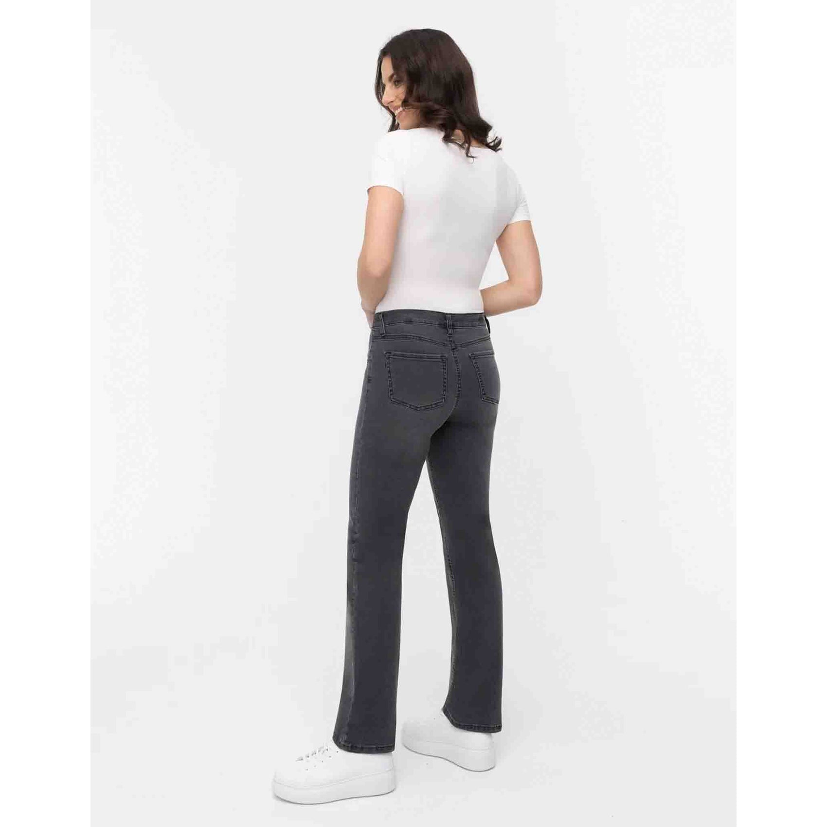 Wonderjeans RS Relaxed Black Stone, tall jeans voor lange vrouwen