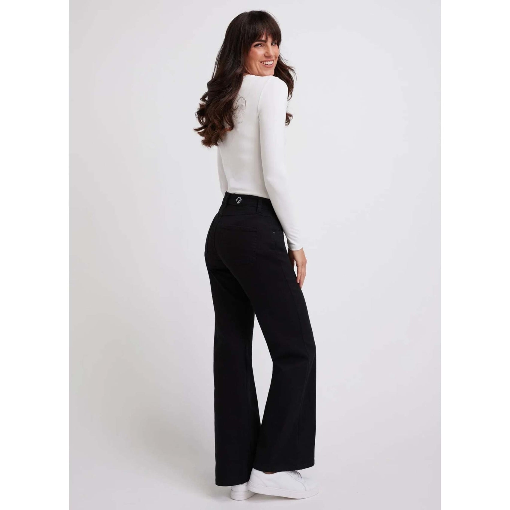 Wonderjeans RS Relaxed Wide Forever Black | Tall