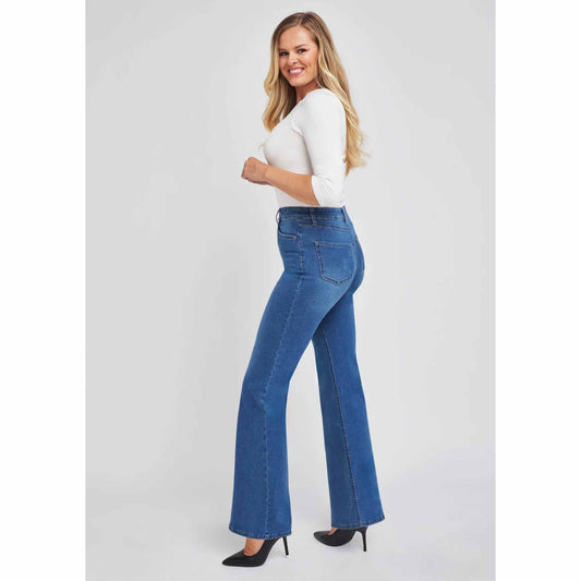 Wonderjeans WF Flared Stone Blue | Tall