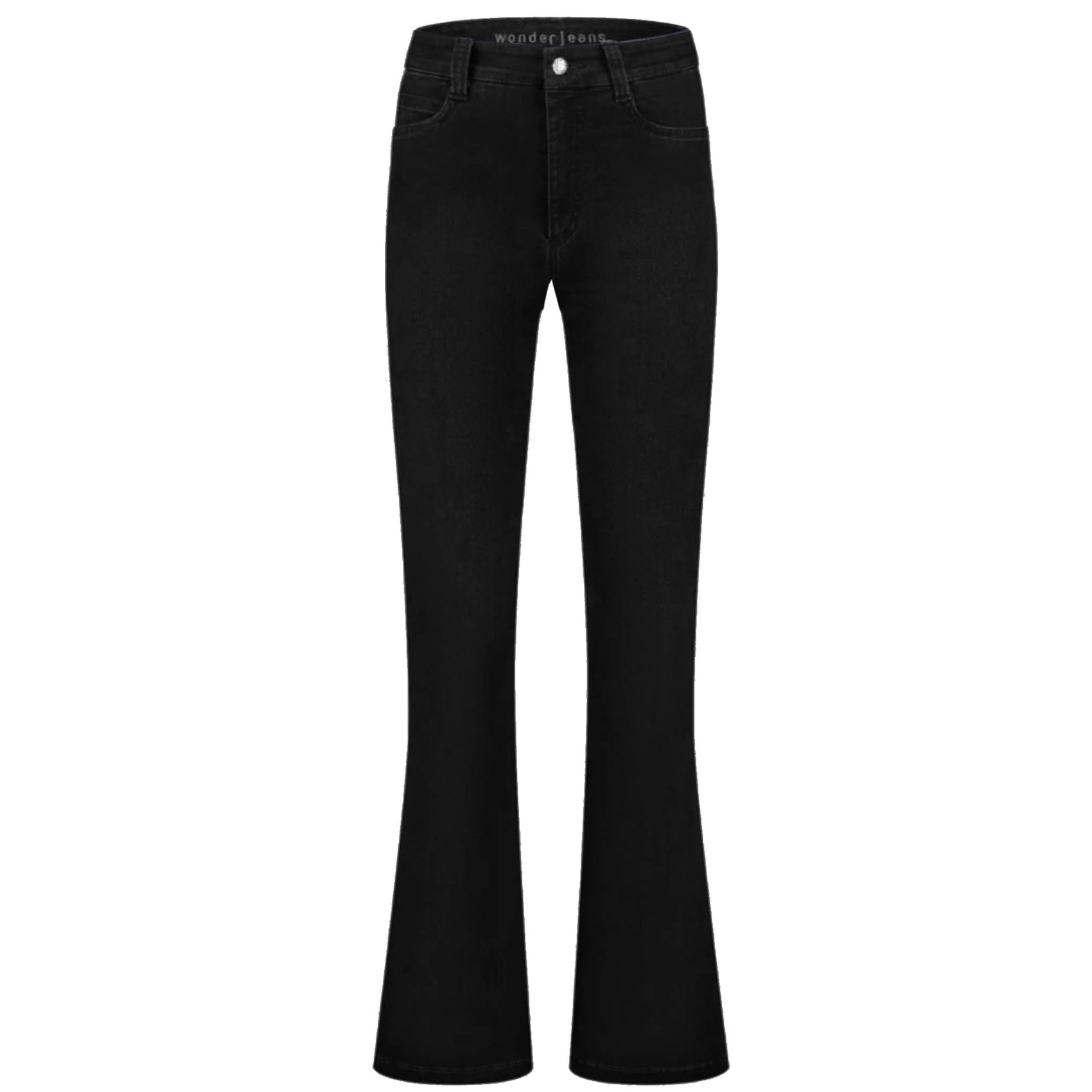 Wonderjeans WF Flared Zwart | Tall