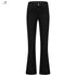 Tall Wonderjeans WF Flared Zwart - lange vrouwen
